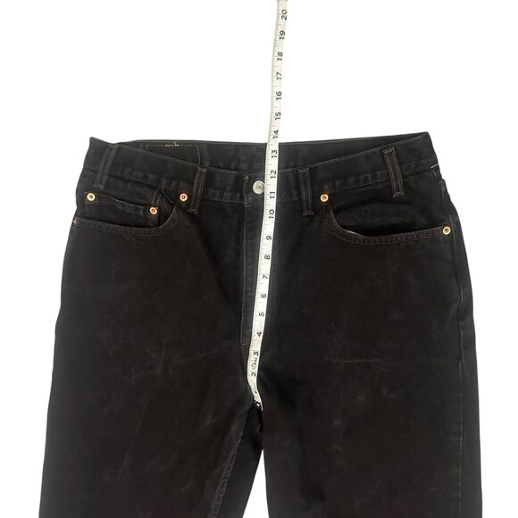 Levi's Men's Straight Jeans - Black - Picture 5 of 12